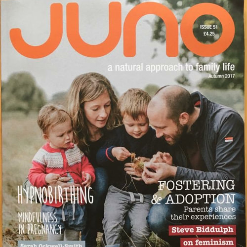 Christine Huntingfords Article in Juno Magazine