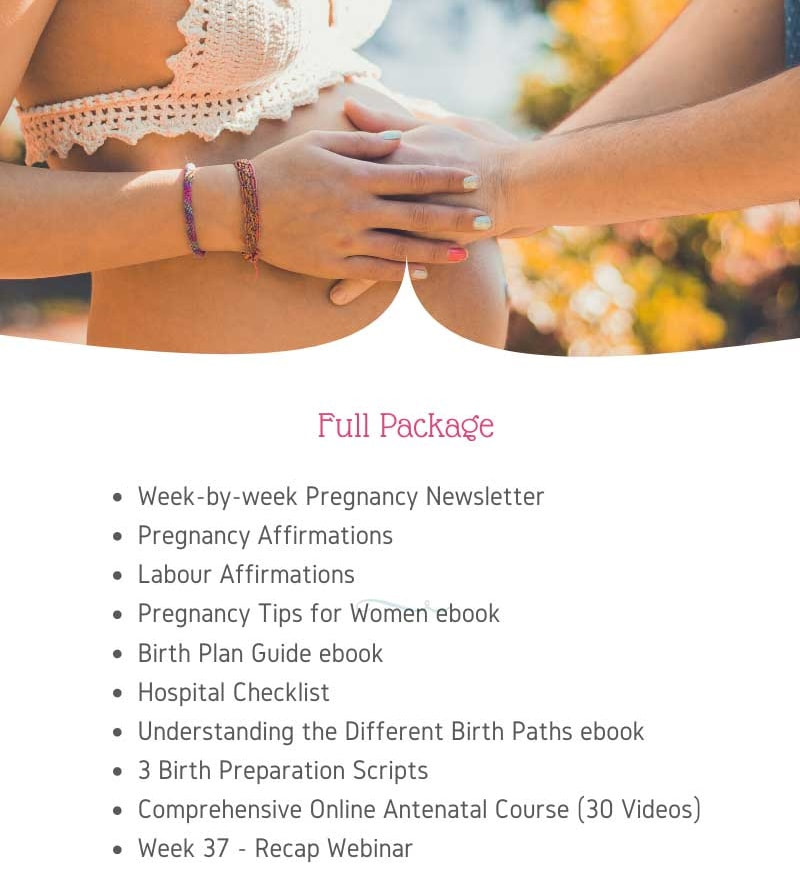 Full Package list of benefits