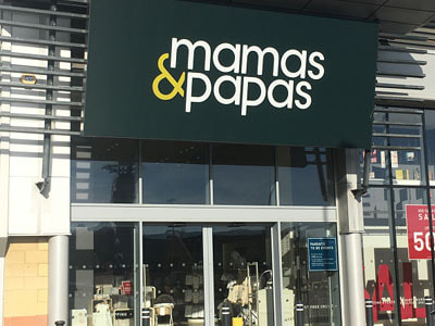 MBM Mamas and Papas Hypnobirthing Classes in Thurrock Store front at Lakeside